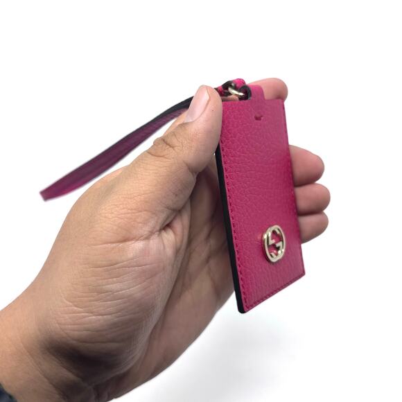 Gucci Pink Luggage Tag - Picture 4 of 11